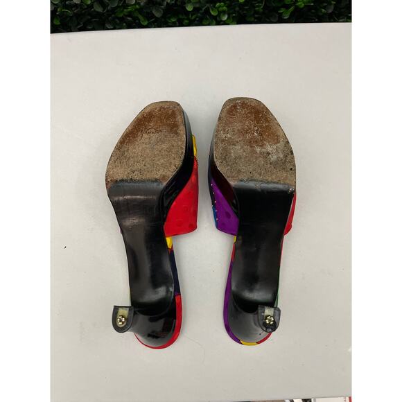 Stuart Weitzman New York platform slip on Heels, size 7.5 - Picture 6 of 7